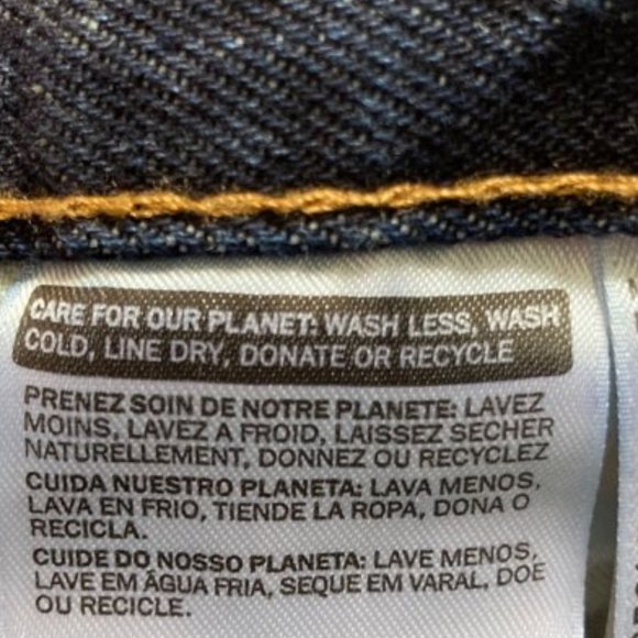 Levi's 505 Dark Blue Jeans - Men's - Picture 11 of 12